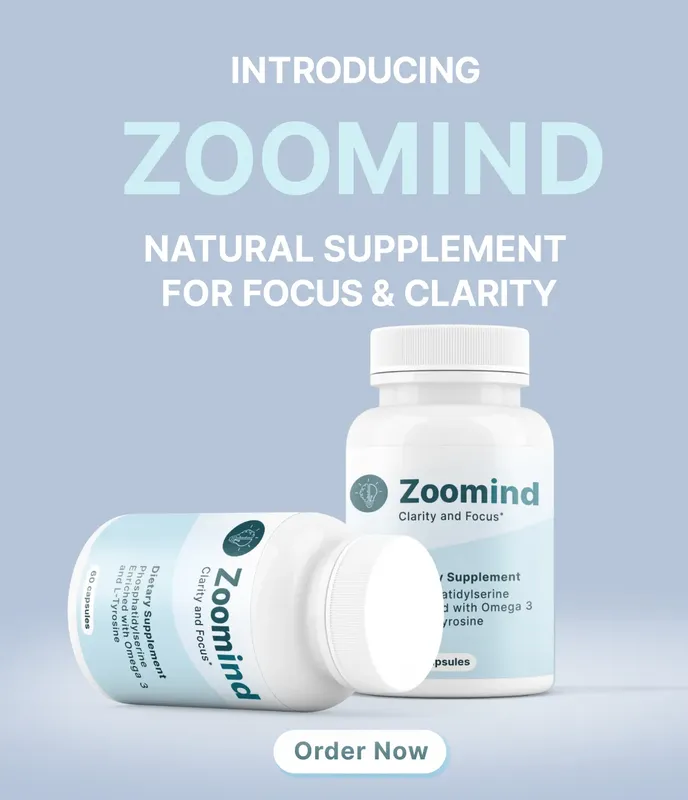 Introducing Zoomind — natural supplement for focus & clarity