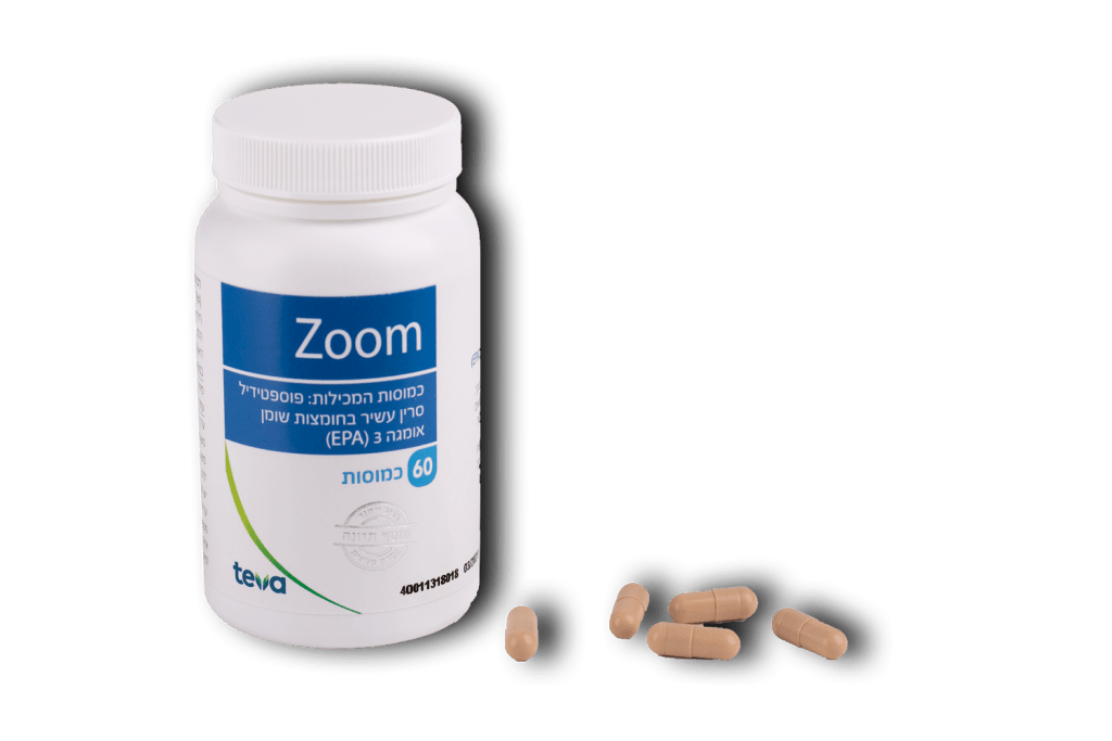 Zoom is a tested dietary supplement loaded with Omega-3s that noticeably helps children and young adults (ages 10-21) concentrate, focus and control their impulsivity.