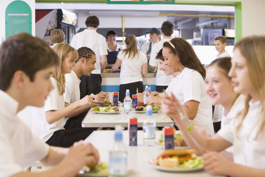 Kids Eating Lunch on Zoom