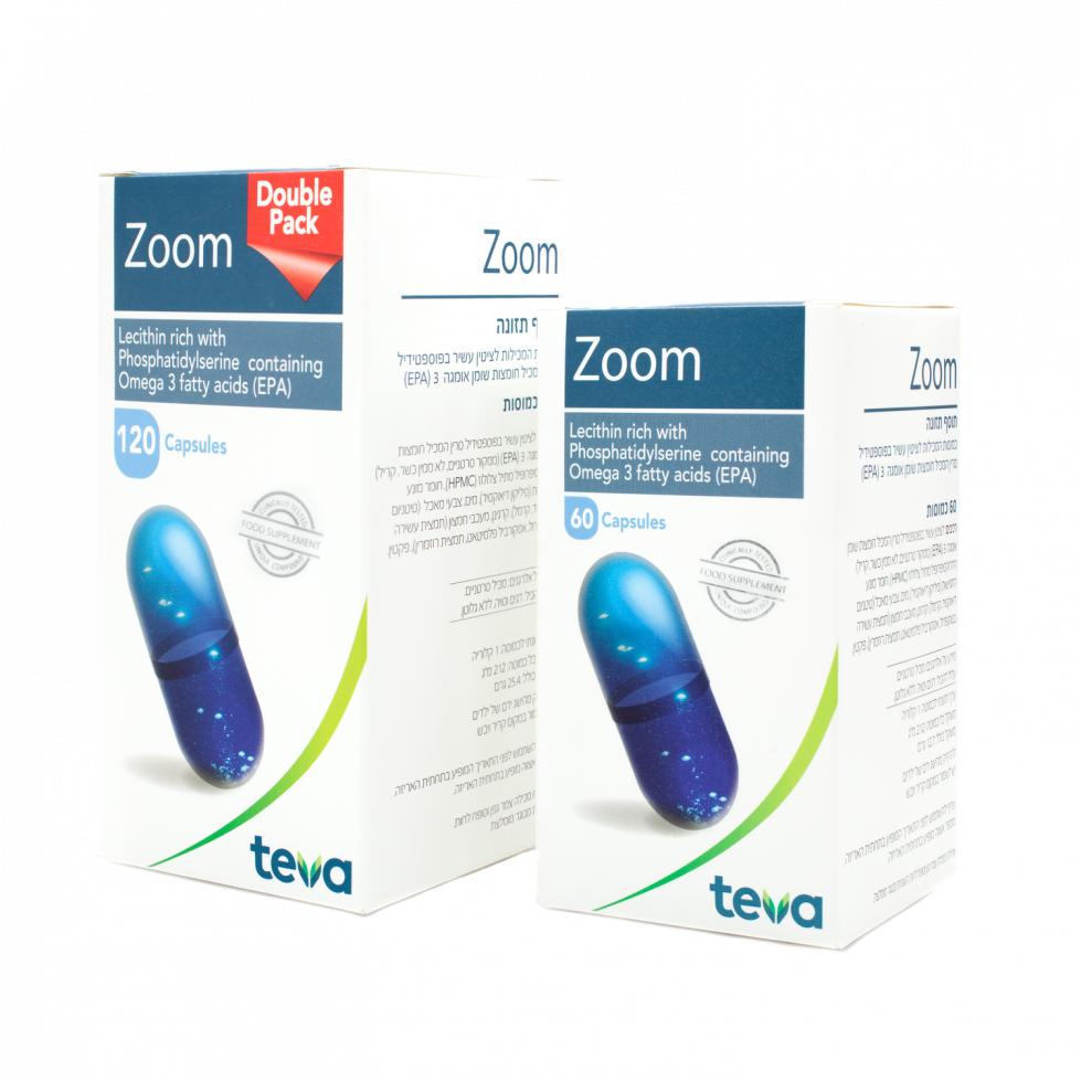 Zoom* is a tested dietary supplement loaded with Omega-3s that noticeably helps children and young adults (ages 10-21) concentrate, focus and control their impulsivity.