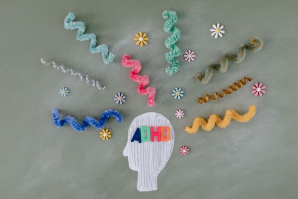 creative-artistic representation of the adhd brain